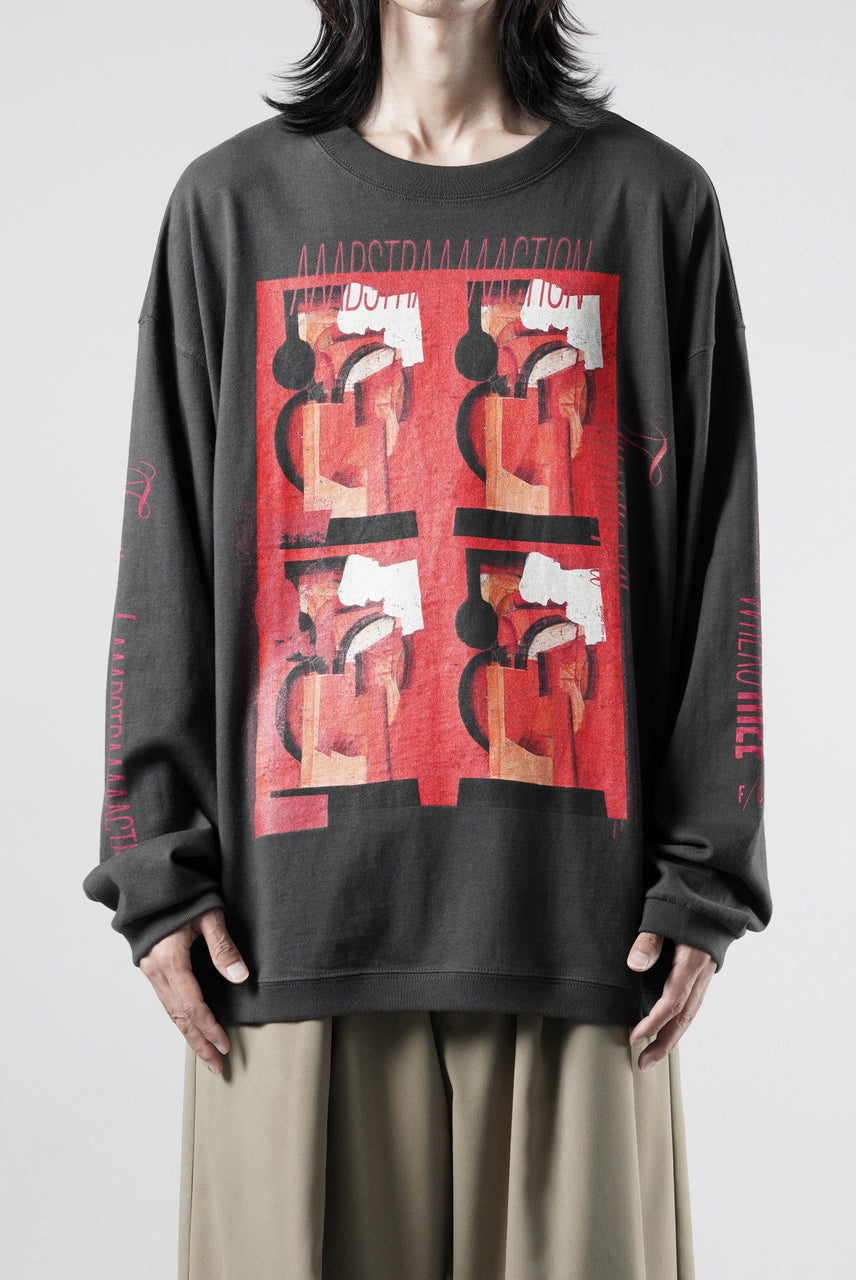 F/CE. RE AIKAWA LONG SLEEVE T-SHIRT TYPE-B (CHARCOAL)