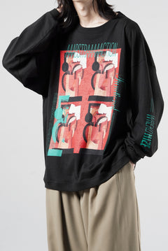 画像をギャラリービューアに読み込む, F/CE. RE AIKAWA LONG SLEEVE T-SHIRT TYPE-B (BLACK)