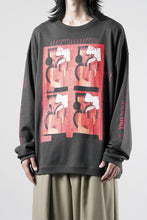 画像をギャラリービューアに読み込む, F/CE. RE AIKAWA LONG SLEEVE T-SHIRT TYPE-B (CHARCOAL)