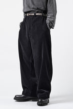 画像をギャラリービューアに読み込む, PORTER CLASSIC CORDUROY FATTY PANTS (BLACK)