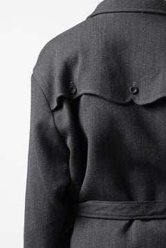 画像をギャラリービューアに読み込む, Professor.E AGED PEACOAT (GREY)