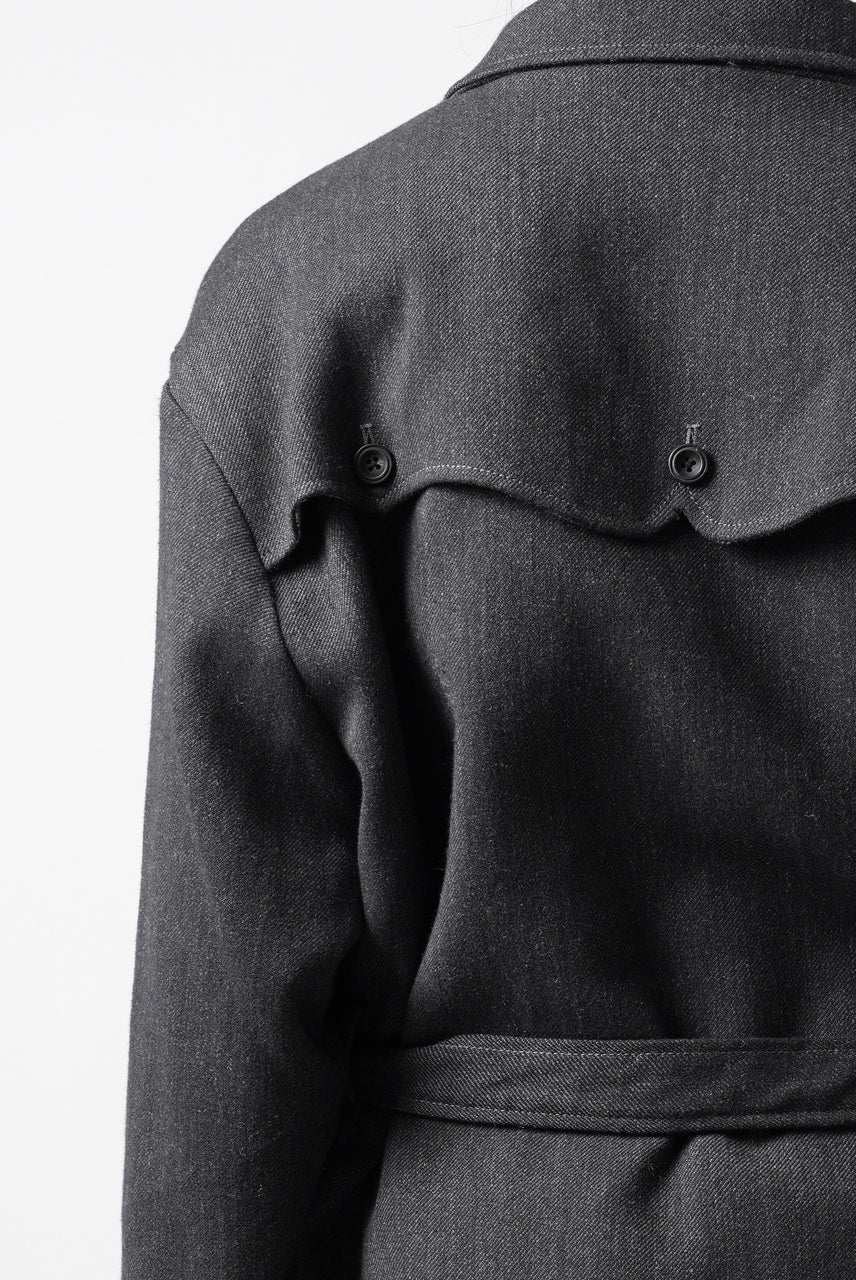 画像をギャラリービューアに読み込む, Professor.E AGED PEACOAT (GREY)
