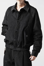 画像をギャラリービューアに読み込む, Professor.E CORDUROY HARRINGTON JACKET (BLACK)