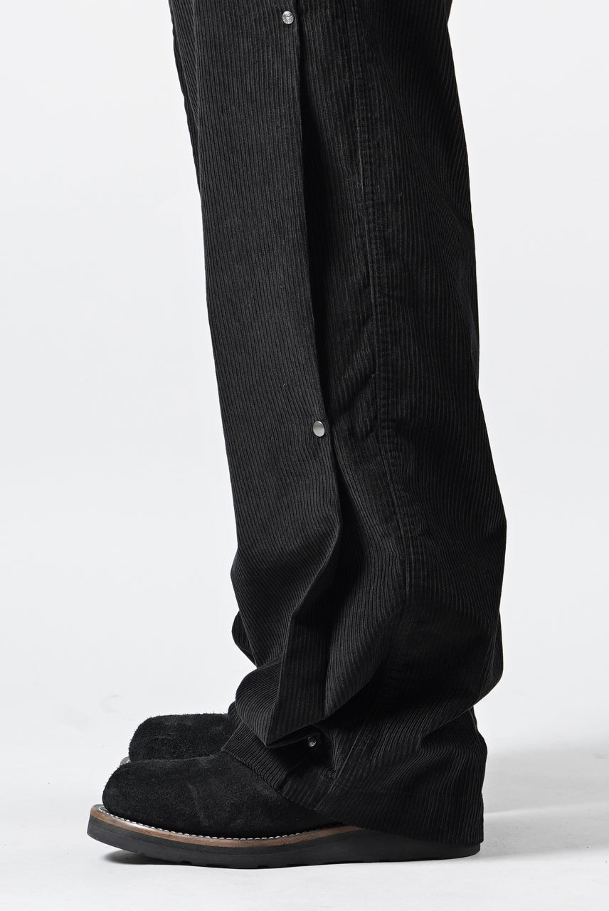 画像をギャラリービューアに読み込む, Professor.E CORDUROY CARPENTER PANTS (BLACK)