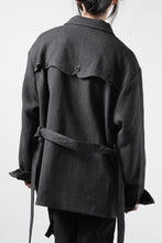 画像をギャラリービューアに読み込む, Professor.E AGED PEACOAT (GREY)