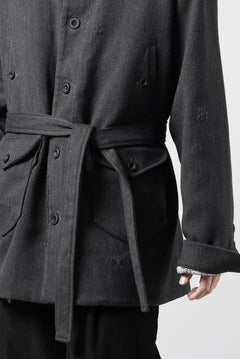 画像をギャラリービューアに読み込む, Professor.E AGED PEACOAT (GREY)
