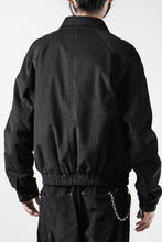 画像をギャラリービューアに読み込む, Professor.E CORDUROY HARRINGTON JACKET (BLACK)