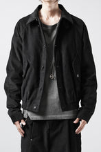 画像をギャラリービューアに読み込む, Professor.E CORDUROY HARRINGTON JACKET (BLACK)
