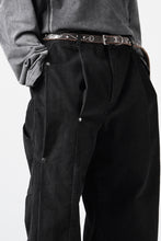 画像をギャラリービューアに読み込む, Professor.E CORDUROY CARPENTER PANTS (BLACK)
