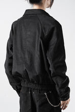 画像をギャラリービューアに読み込む, Professor.E CORDUROY HARRINGTON JACKET (BLACK)