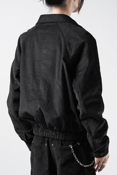 画像をギャラリービューアに読み込む, Professor.E CORDUROY HARRINGTON JACKET (BLACK)