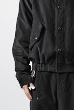 画像をギャラリービューアに読み込む, Professor.E CORDUROY HARRINGTON JACKET (BLACK)