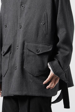 画像をギャラリービューアに読み込む, Professor.E AGED PEACOAT (GREY)