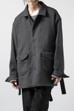 画像をギャラリービューアに読み込む, Professor.E AGED PEACOAT (GREY)