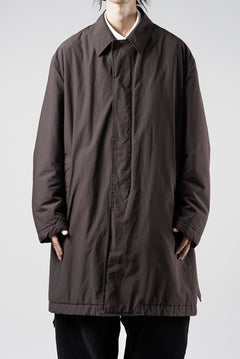 画像をギャラリービューアに読み込む, PORTER CLASSIC WEATHER SOUTIEN COLLAR COAT (BROWN)
