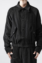 画像をギャラリービューアに読み込む, Professor.E CORDUROY HARRINGTON JACKET (BLACK)