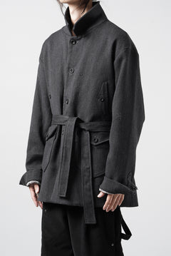 画像をギャラリービューアに読み込む, Professor.E AGED PEACOAT (GREY)