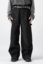 画像をギャラリービューアに読み込む, Professor.E CORDUROY CARPENTER PANTS (BLACK)