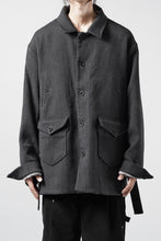 画像をギャラリービューアに読み込む, Professor.E AGED PEACOAT (GREY)