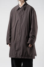 画像をギャラリービューアに読み込む, PORTER CLASSIC WEATHER SOUTIEN COLLAR COAT (BROWN)
