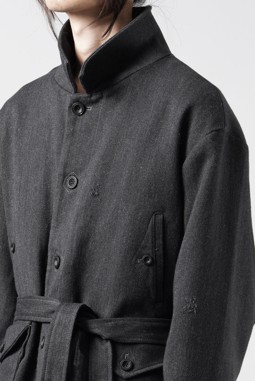画像をギャラリービューアに読み込む, Professor.E AGED PEACOAT (GREY)