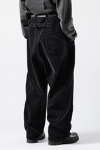 画像をギャラリービューアに読み込む, PORTER CLASSIC CORDUROY FATTY PANTS (BLACK)