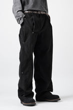 画像をギャラリービューアに読み込む, Professor.E CORDUROY CARPENTER PANTS (BLACK)