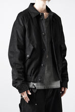 画像をギャラリービューアに読み込む, Professor.E CORDUROY HARRINGTON JACKET (BLACK)