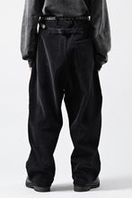 画像をギャラリービューアに読み込む, PORTER CLASSIC CORDUROY FATTY PANTS (BLACK)