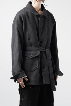 画像をギャラリービューアに読み込む, Professor.E AGED PEACOAT (GREY)