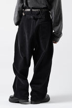 画像をギャラリービューアに読み込む, PORTER CLASSIC CORDUROY FATTY PANTS (BLACK)