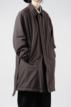 画像をギャラリービューアに読み込む, PORTER CLASSIC WEATHER SOUTIEN COLLAR COAT (BROWN)