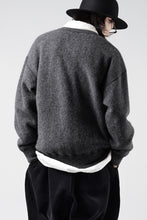 Load image into Gallery viewer, PORTER CLASSIC BABY ALPACA / CASHMERE DOUBLE FACE CREWNECK (CHARCOAL GREY)