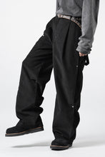 画像をギャラリービューアに読み込む, Professor.E CORDUROY CARPENTER PANTS (BLACK)