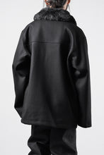 Load image into Gallery viewer, LITTLEBIG Wool Car Coat (BLACK)