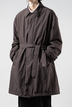 画像をギャラリービューアに読み込む, PORTER CLASSIC WEATHER SOUTIEN COLLAR COAT (BROWN)