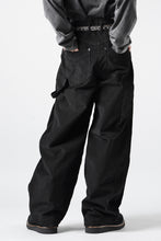 画像をギャラリービューアに読み込む, Professor.E CORDUROY CARPENTER PANTS (BLACK)