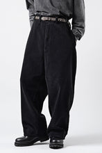画像をギャラリービューアに読み込む, PORTER CLASSIC CORDUROY FATTY PANTS (BLACK)