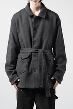 画像をギャラリービューアに読み込む, Professor.E AGED PEACOAT (GREY)