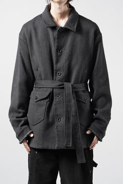 画像をギャラリービューアに読み込む, Professor.E AGED PEACOAT (GREY)