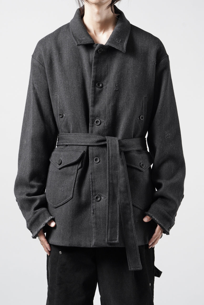 画像をギャラリービューアに読み込む, Professor.E AGED PEACOAT (GREY)
