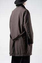 画像をギャラリービューアに読み込む, PORTER CLASSIC WEATHER SOUTIEN COLLAR COAT (BROWN)