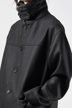Load image into Gallery viewer, LITTLEBIG Wool Car Coat (BLACK)