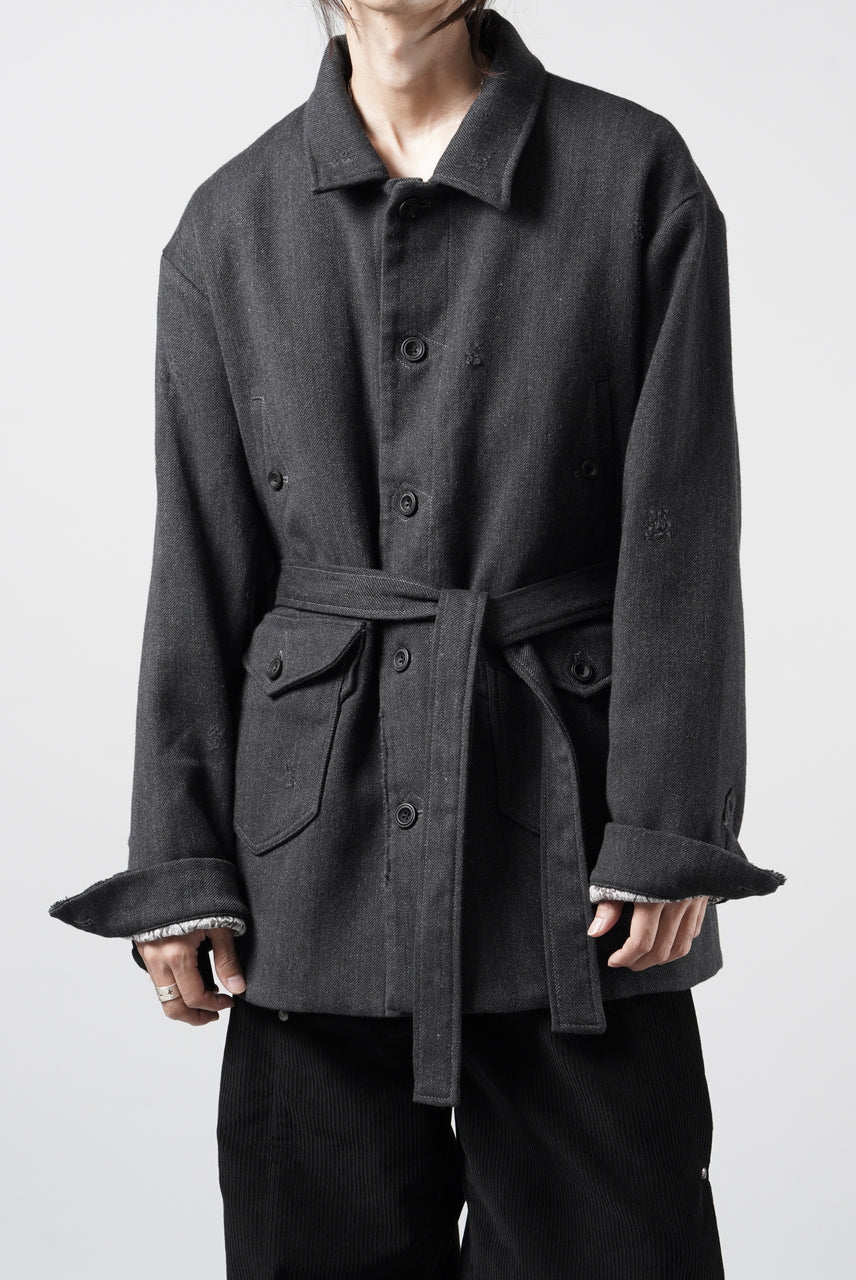 画像をギャラリービューアに読み込む, Professor.E AGED PEACOAT (GREY)
