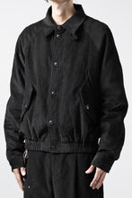 画像をギャラリービューアに読み込む, Professor.E CORDUROY HARRINGTON JACKET (BLACK)