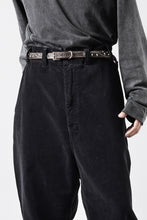 画像をギャラリービューアに読み込む, PORTER CLASSIC CORDUROY FATTY PANTS (BLACK)