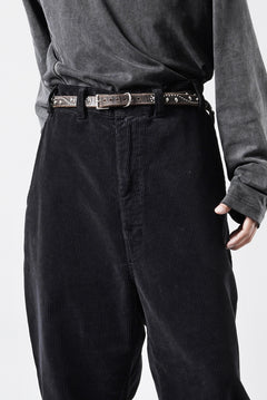 画像をギャラリービューアに読み込む, PORTER CLASSIC CORDUROY FATTY PANTS (BLACK)