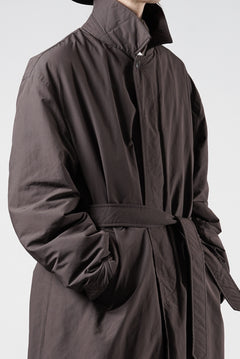 画像をギャラリービューアに読み込む, PORTER CLASSIC WEATHER SOUTIEN COLLAR COAT (BROWN)