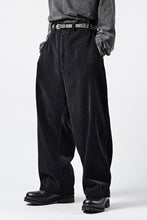 画像をギャラリービューアに読み込む, PORTER CLASSIC CORDUROY FATTY PANTS (BLACK)