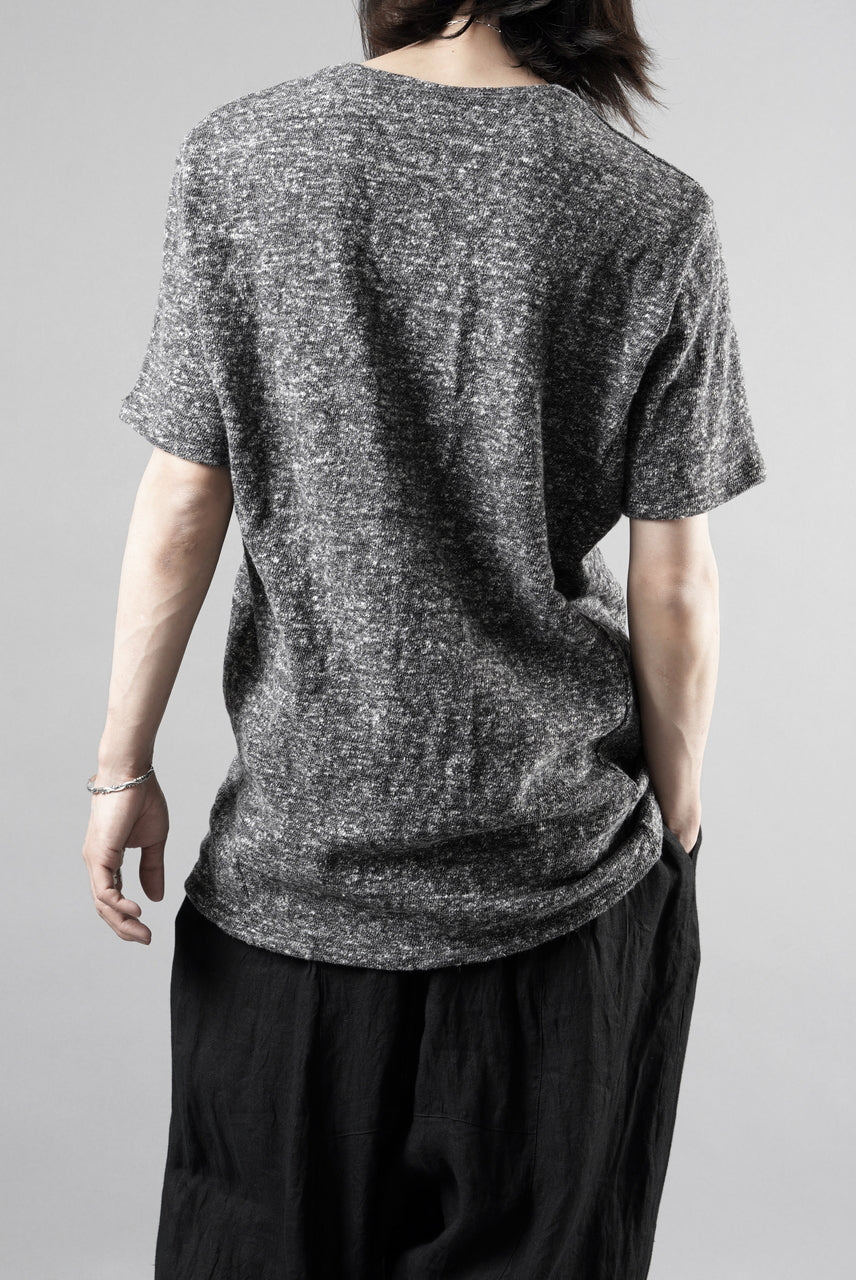 画像をギャラリービューアに読み込む, black crow x LOOM exclusive short sleeve tops / 5/1 TOP Cotton Yarn (TOP GREY)